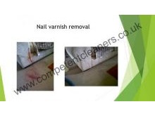 Nail varnish removal